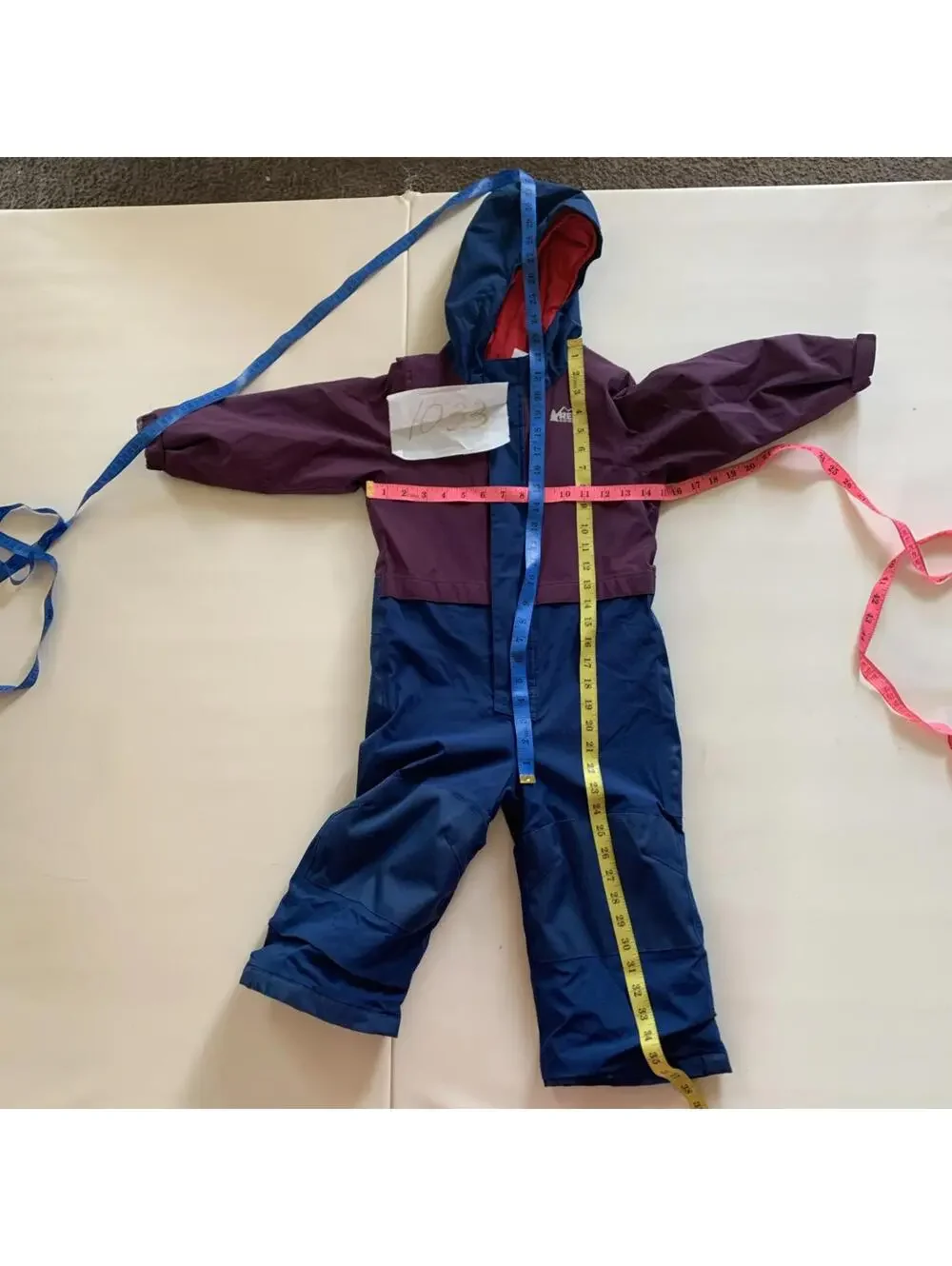 Toddler REI Snowsuit One Piece Ski Snow Bib Toddlers 4T Insulated Jumpsuit